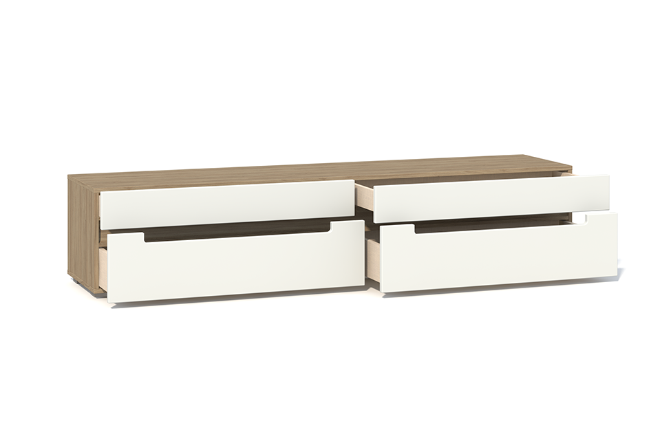 Тумбы под телевизор - изображение №4 "Тумба Анри под телевизор с выдвижными ящиками"  на www.Angstrem-mebel.ru