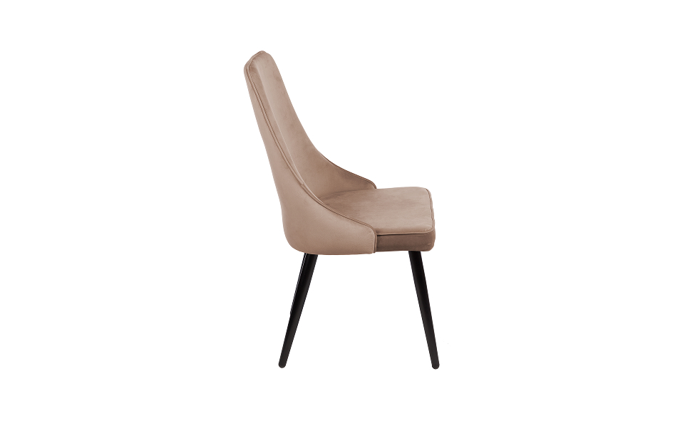 Кухонные стулья - изображение №3 "Стул Лорд бежевый / опоры черные"  на www.Angstrem-mebel.ru