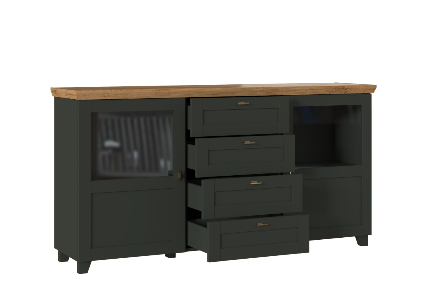 Комоды - изображение №3 "Комод Эмили с выкатными ящиками"  на www.Angstrem-mebel.ru