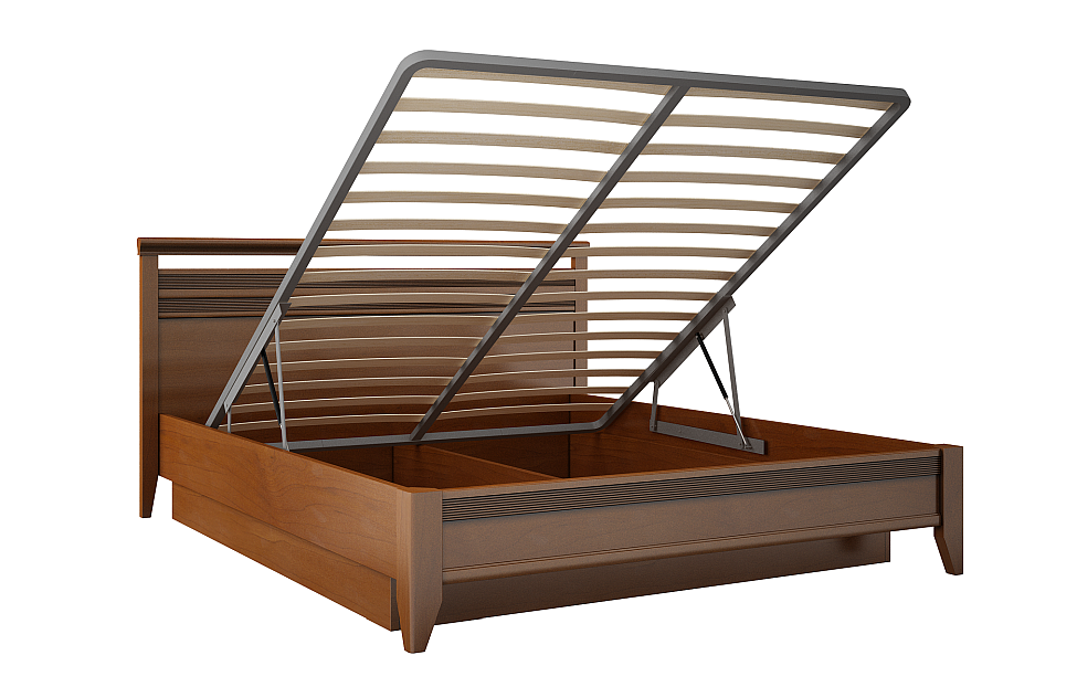 Двуспальные кровати - изображение №3 "Кровать Адажио 140х200 с подъемным механизмом "  на www.Angstrem-mebel.ru