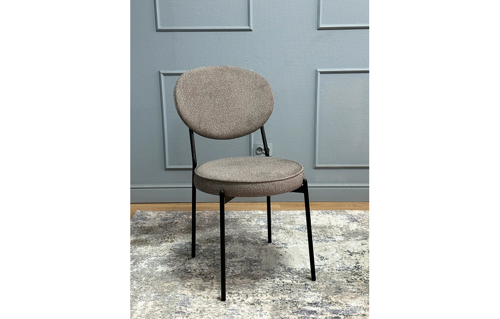 Кухонные стулья - изображение №3 "Стул Орпен капучино / опоры черные"  на www.Angstrem-mebel.ru