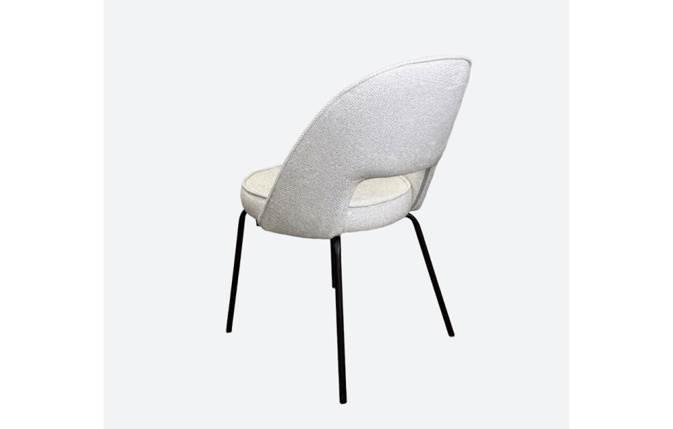 Кухонные стулья - изображение №9 "Стул Мане серебристый / опоры черные"  на www.Angstrem-mebel.ru