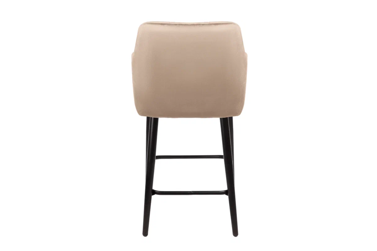 Стулья - изображение №6 "Стул полубарный Отэм бежевый / опоры черные"  на www.Angstrem-mebel.ru