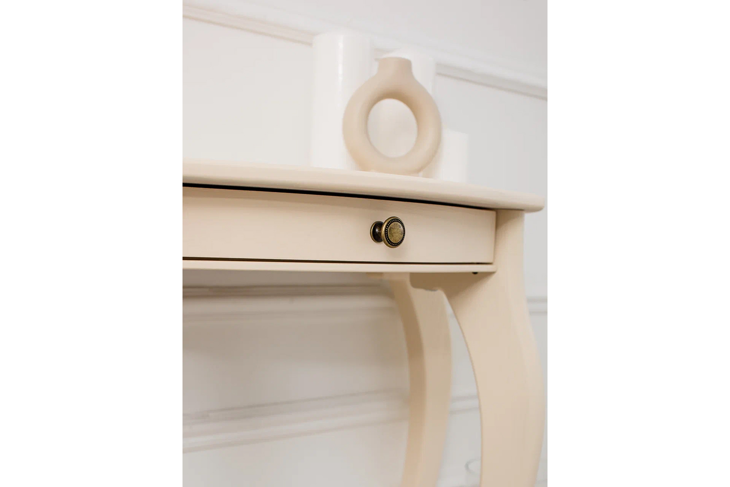 Туалетные столы - изображение №5 "Консоль Элегант с выдвижным ящиком (дуб шампань)"  на www.Angstrem-mebel.ru