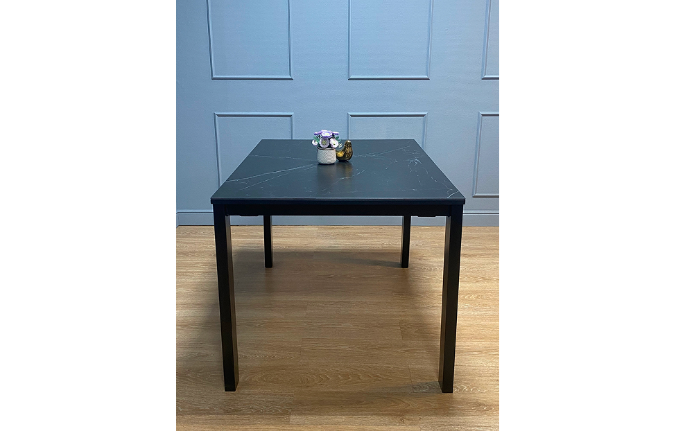 Обеденные столы - изображение №5 "Стол обеденный Легро раздвижной черный"  на www.Angstrem-mebel.ru