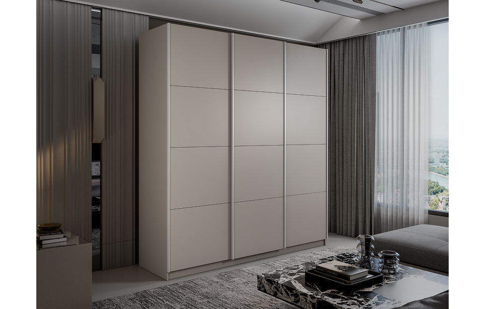 Шкафы-купе - изображение №3 "Шкаф-купе Lux 210х230х57 / Кашемир"  на www.Angstrem-mebel.ru