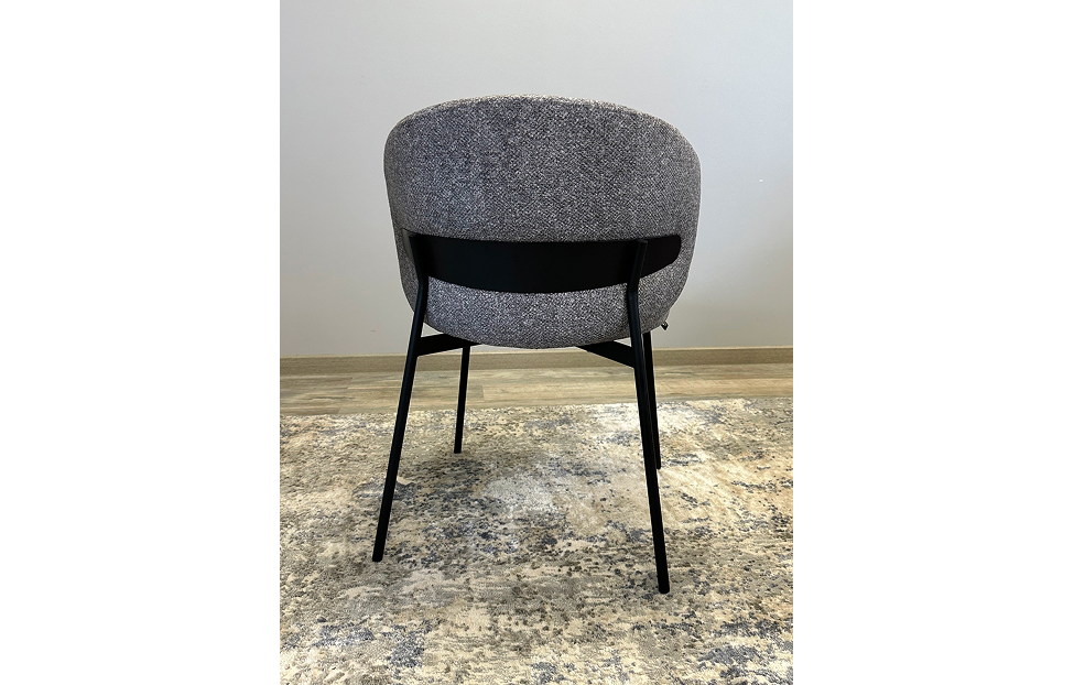 Кухонные стулья - изображение №10 "Стул Слил серый / опоры черные"  на www.Angstrem-mebel.ru