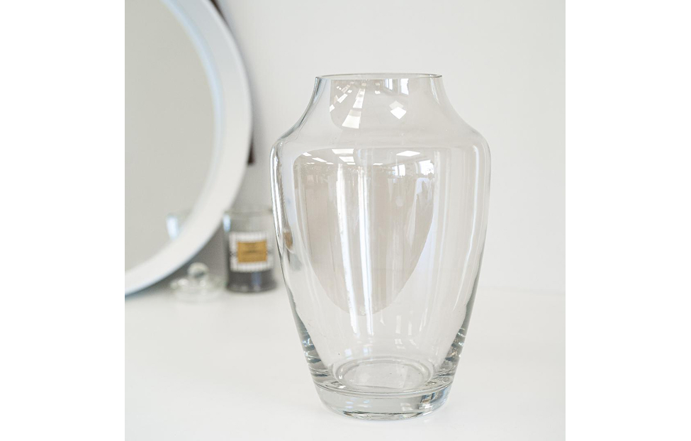 Вазы - изображение №4 " Декоративная ваза из цветного стекла, серый"  на www.Angstrem-mebel.ru