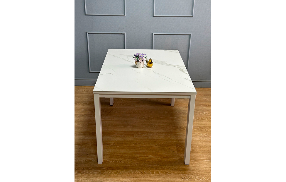Обеденные столы - изображение №10 "Стол обеденный Легро раздвижной /1300 керамика белый мрамор"  на www.Angstrem-mebel.ru