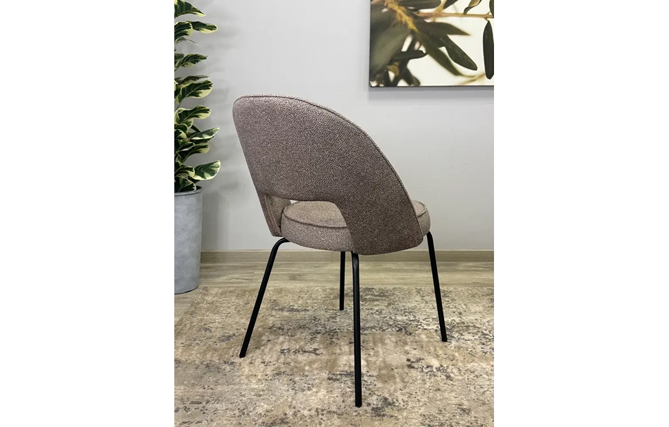 Кухонные стулья - изображение №7 "Стул Мане капучино / опоры черные"  на www.Angstrem-mebel.ru