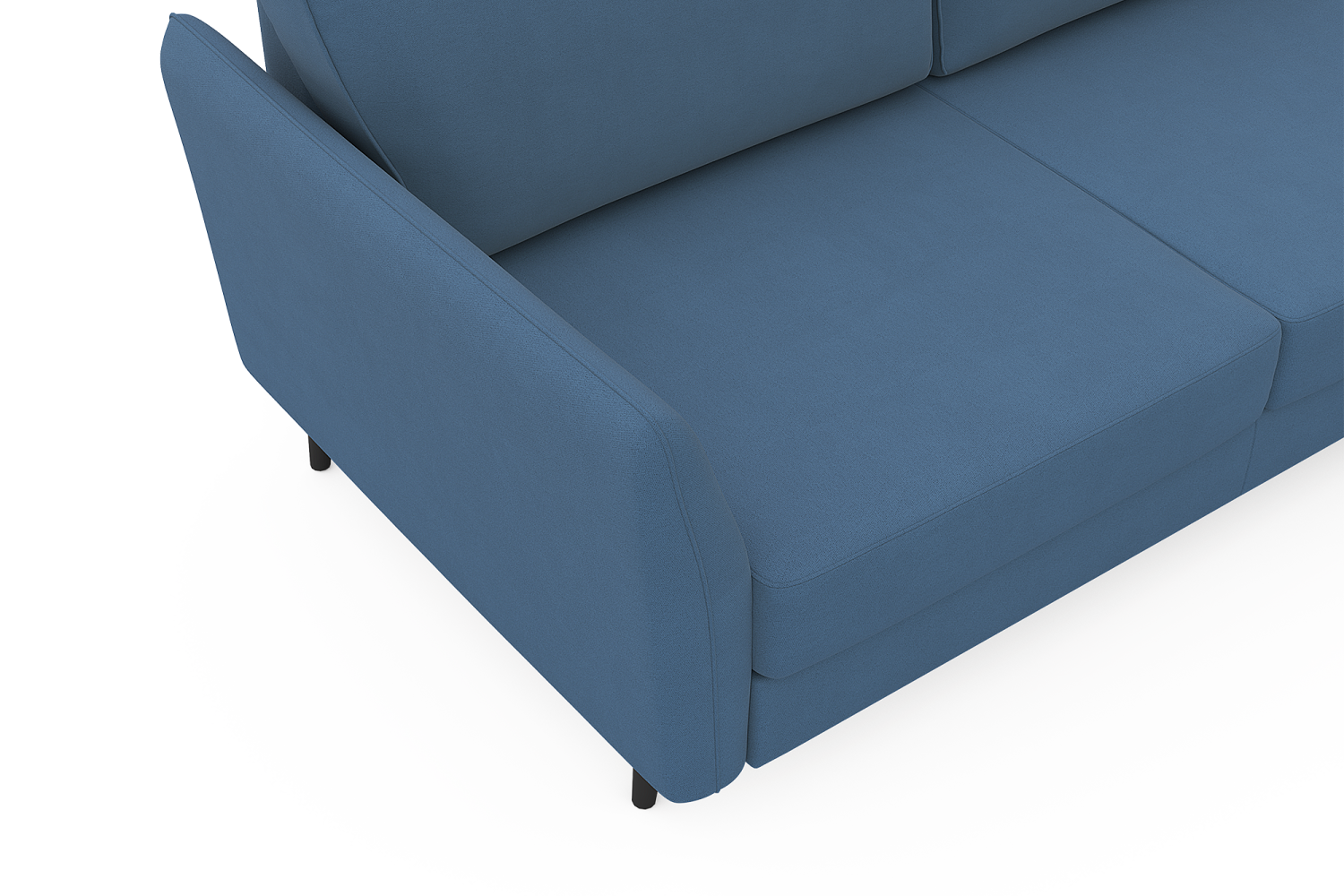 Диваны - изображение №8 "Диван АННИКА NEW 3-х местный с оттоманкой и темными опорами"  на www.Angstrem-mebel.ru