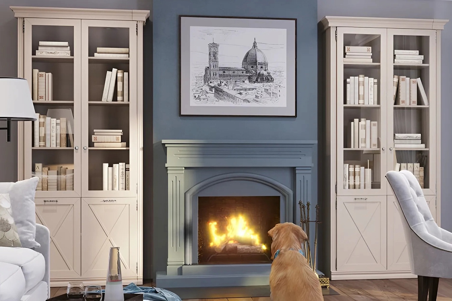 Библиотеки и кабинеты - изображение №4 на www.angstrem-mebel.ru