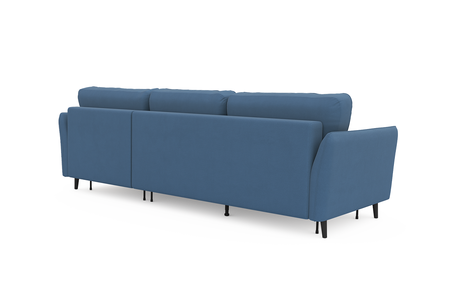 Диваны - изображение №4 "Диван АННИКА NEW 3-х местный с оттоманкой и темными опорами"  на www.Angstrem-mebel.ru