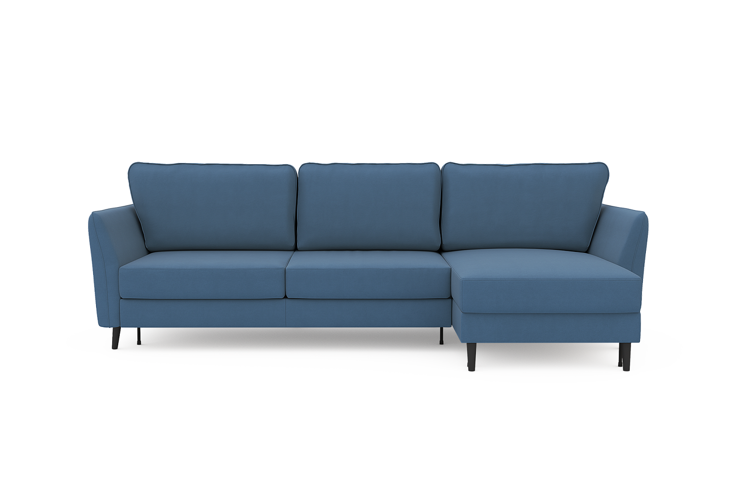 Диваны - изображение №3 "Диван АННИКА NEW 3-х местный с оттоманкой и темными опорами"  на www.Angstrem-mebel.ru