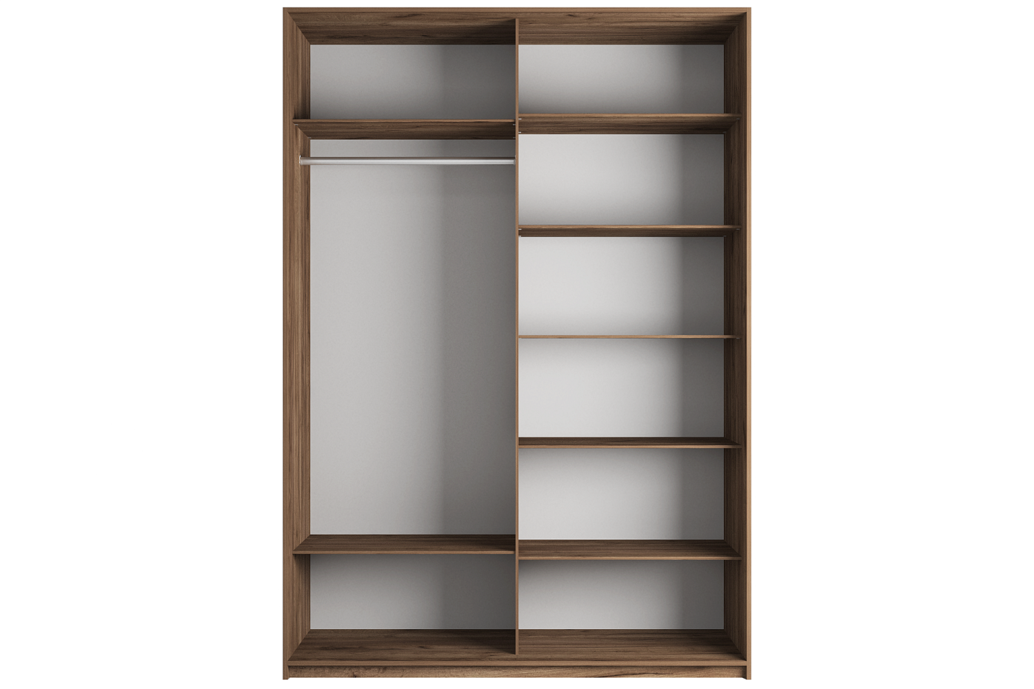 Шкафы-купе - изображение №3 "Шкаф-купе Lux 1600х2300х570 / двери с зеркалами"  на www.Angstrem-mebel.ru